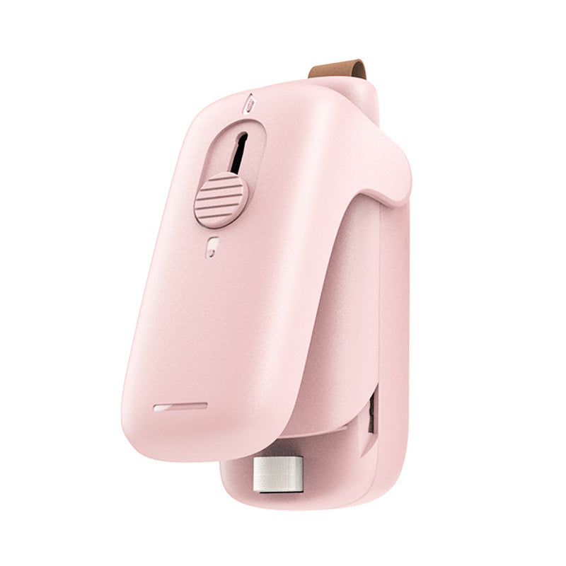 Portable Household Quick Sealing Machine Small Express Food Packaging Bag Mini Hand Pressure Sliding Cover Sealer Portable Household Quick Sealing Machine Small Express Food Packaging Bag Mini Hand Pressure Sliding Cover Sealer